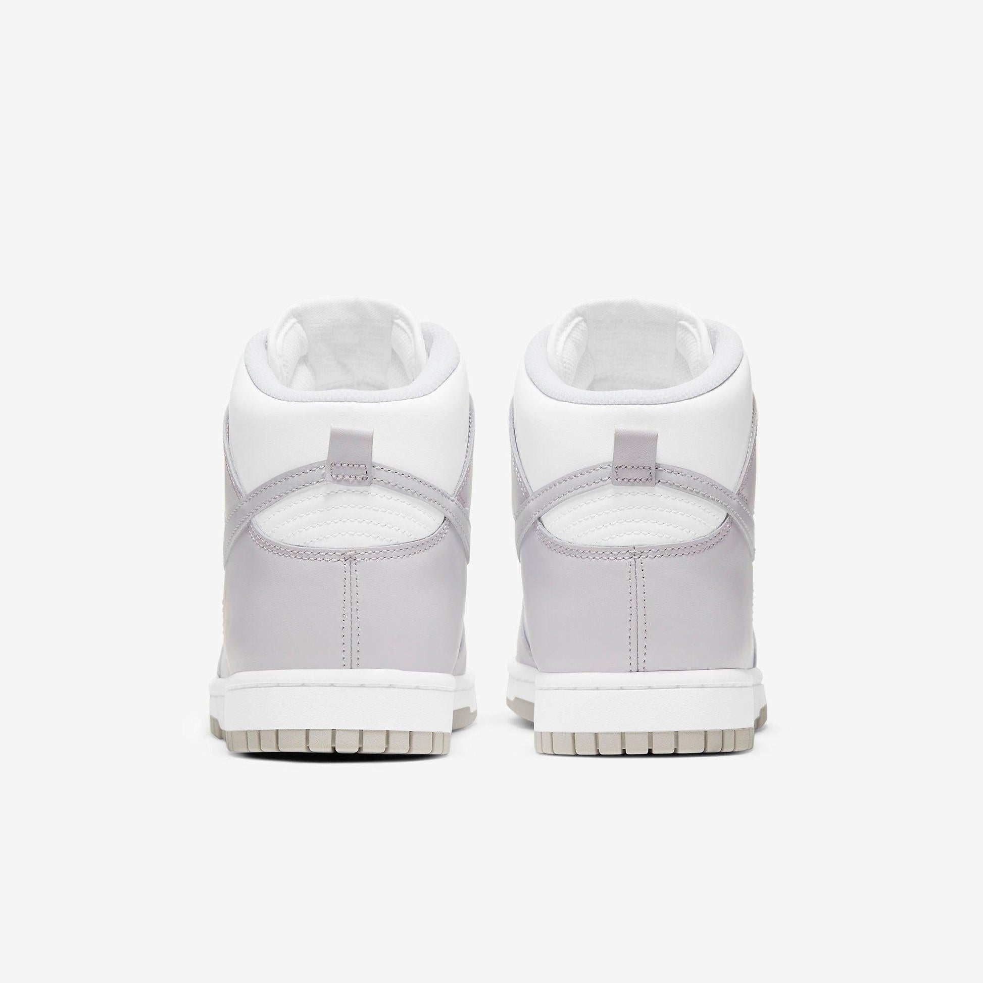 Nike Dunk High Retro 'Vast Grey' (2021) [DD1399-100] Athletic Basketball Skateboarding Sports Sneakers in White / Vast Grey - White for Unisex Adult Mens - AVBL MRKT (6)