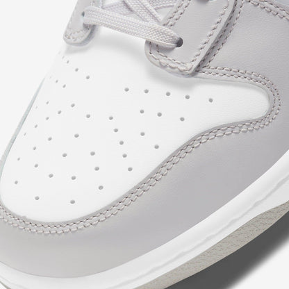 Nike Dunk High Retro 'Vast Grey' (2021) [DD1399-100] Athletic Basketball Skateboarding Sports Sneakers in White / Vast Grey - White for Unisex Adult Mens - AVBL MRKT (7)
