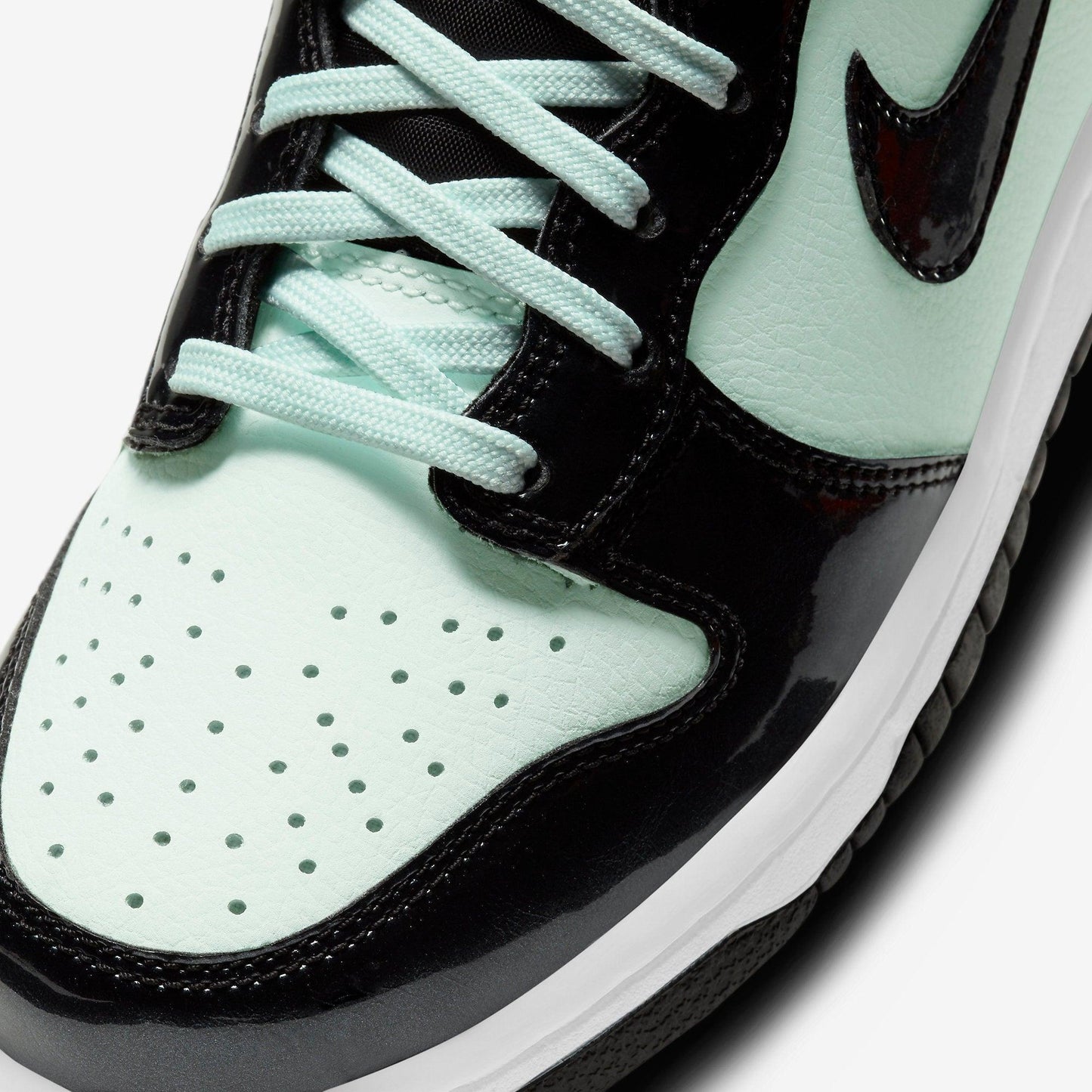 Nike Dunk High SE 'All-Star' (2021) (GS) [DD1846-300] Athletic Basketball Skateboarding Sports Sneakers in Barely Green / Black' for Unisex Youth Kids Junior Boys Girls - AVBL MRKT (7)
