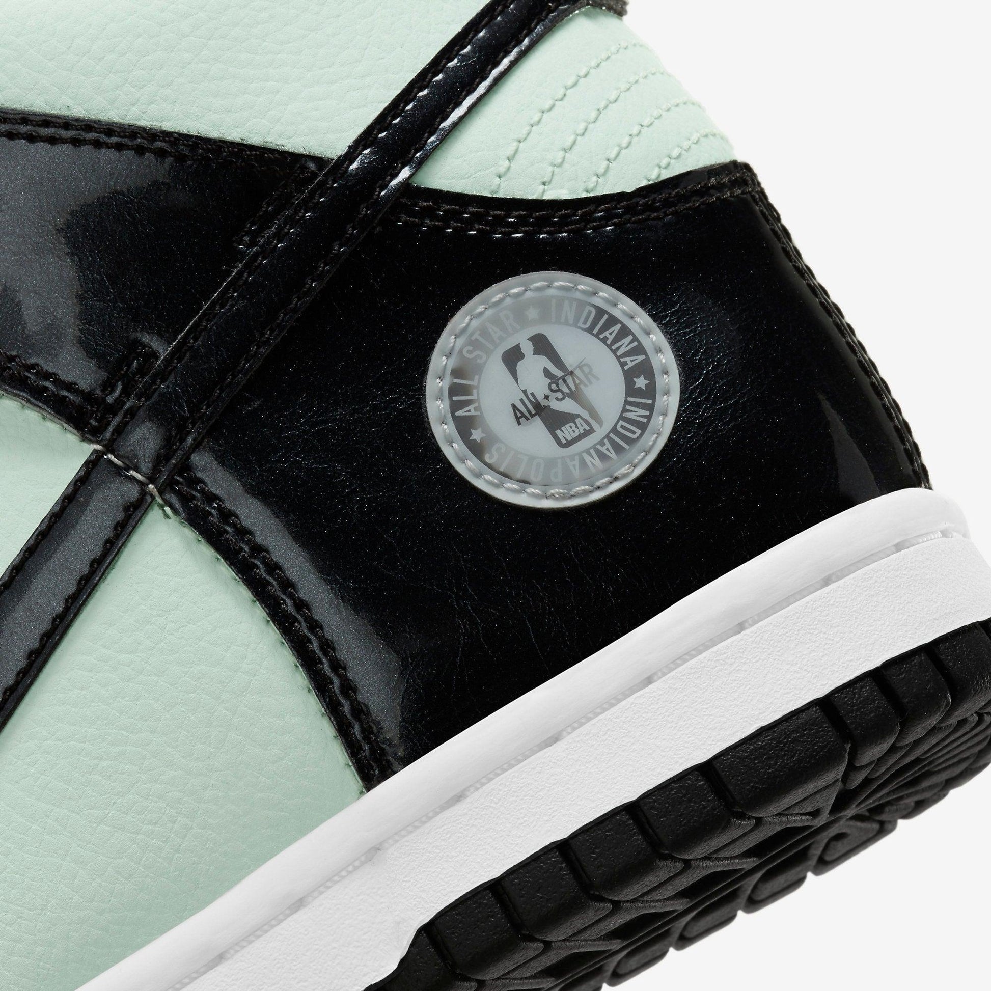 Nike Dunk High SE 'All-Star' (2021) (GS) [DD1846-300] Athletic Basketball Skateboarding Sports Sneakers in Barely Green / Black' for Unisex Youth Kids Junior Boys Girls - AVBL MRKT (8)