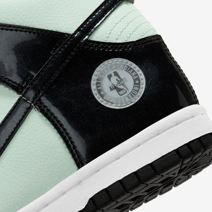 Nike Dunk High SE 'All-Star' (2021) (GS) [DD1846-300] Athletic Basketball Skateboarding Sports Sneakers in Barely Green / Black' for Unisex Youth Kids Junior Boys Girls - AVBL MRKT (8)