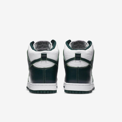 Nike Dunk High SP 'Michigan State Spartans' (2020) [CZ8149-100] Athletic Basketball Skateboarding Sports Sneakers in White / Pro Green - Pro Green for Unisex Adult Mens - AVBL MRKT (6)
