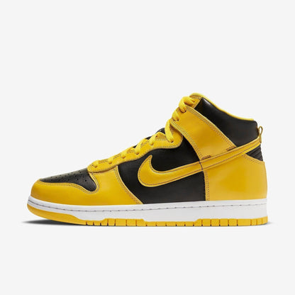 Nike Dunk High SP 'Varsity Maize' (2020) [CZ8149-002] Athletic Basketball Skateboarding Sports Sneakers in Black / Varsity Maize - White for Unisex Adult Mens - AVBL MRKT (2)