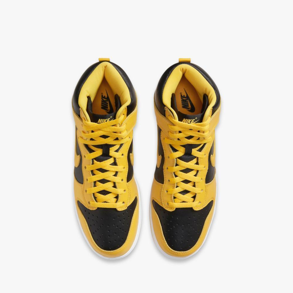 Nike Dunk High SP 'Varsity Maize' (2020) [CZ8149-002] Athletic Basketball Skateboarding Sports Sneakers in Black / Varsity Maize - White for Unisex Adult Mens - AVBL MRKT (5)