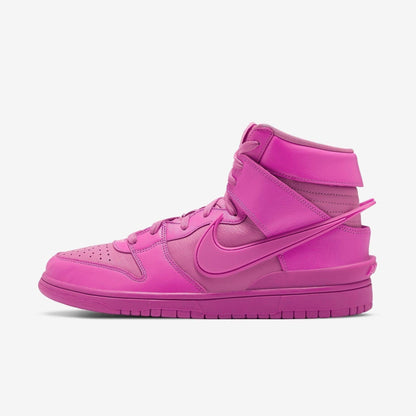 Nike Dunk High x Ambush 'Active Fuchsia' (2021) [CU7544-600] Athletic Basketball Skateboarding Sports Sneakers in Active Fuchsia / Active Fuchsia for Unisex Adult Mens - AVBL MRKT (2)