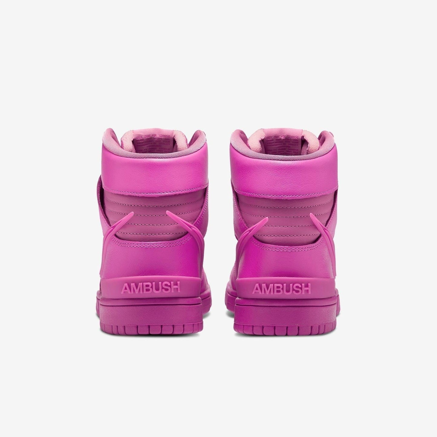 Nike Dunk High x Ambush 'Active Fuchsia' (2021) [CU7544-600] Athletic Basketball Skateboarding Sports Sneakers in Active Fuchsia / Active Fuchsia for Unisex Adult Mens - AVBL MRKT (6)