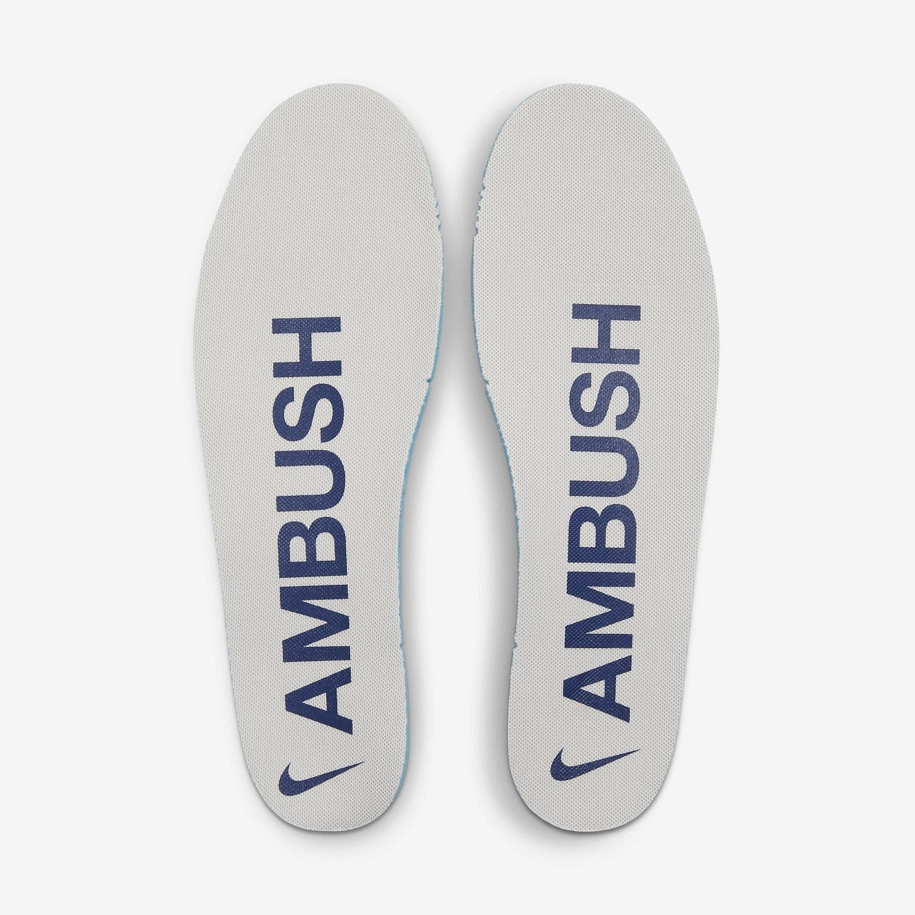 Nike Dunk High x Ambush 'Deep Royal' (2021) [CU7544-400] Athletic Basketball Skateboarding Sports Sneakers in Deep Royal Blue / Black - White for Unisex Adult Mens - AVBL MRKT (11)