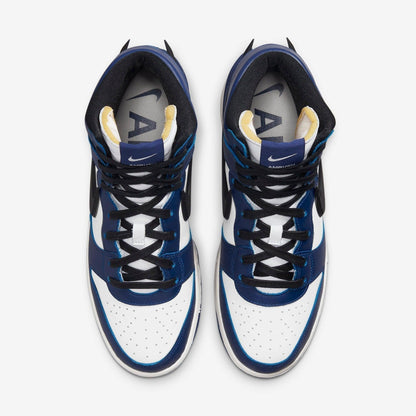 Nike Dunk High x Ambush 'Deep Royal' (2021) [CU7544-400] Athletic Basketball Skateboarding Sports Sneakers in Deep Royal Blue / Black - White for Unisex Adult Mens - AVBL MRKT (5)