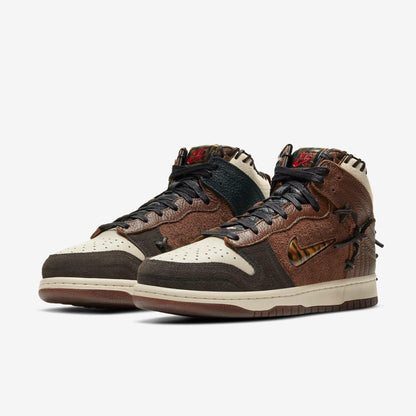 Nike Dunk High x Bodega 'Fauna Brown' (2020) [CZ8125-200] Athletic Basketball Skateboarding Sports Sneakers in Fauna Brown / Multi-Color - Rustic for Unisex Adult Mens - AVBL MRKT (1)
