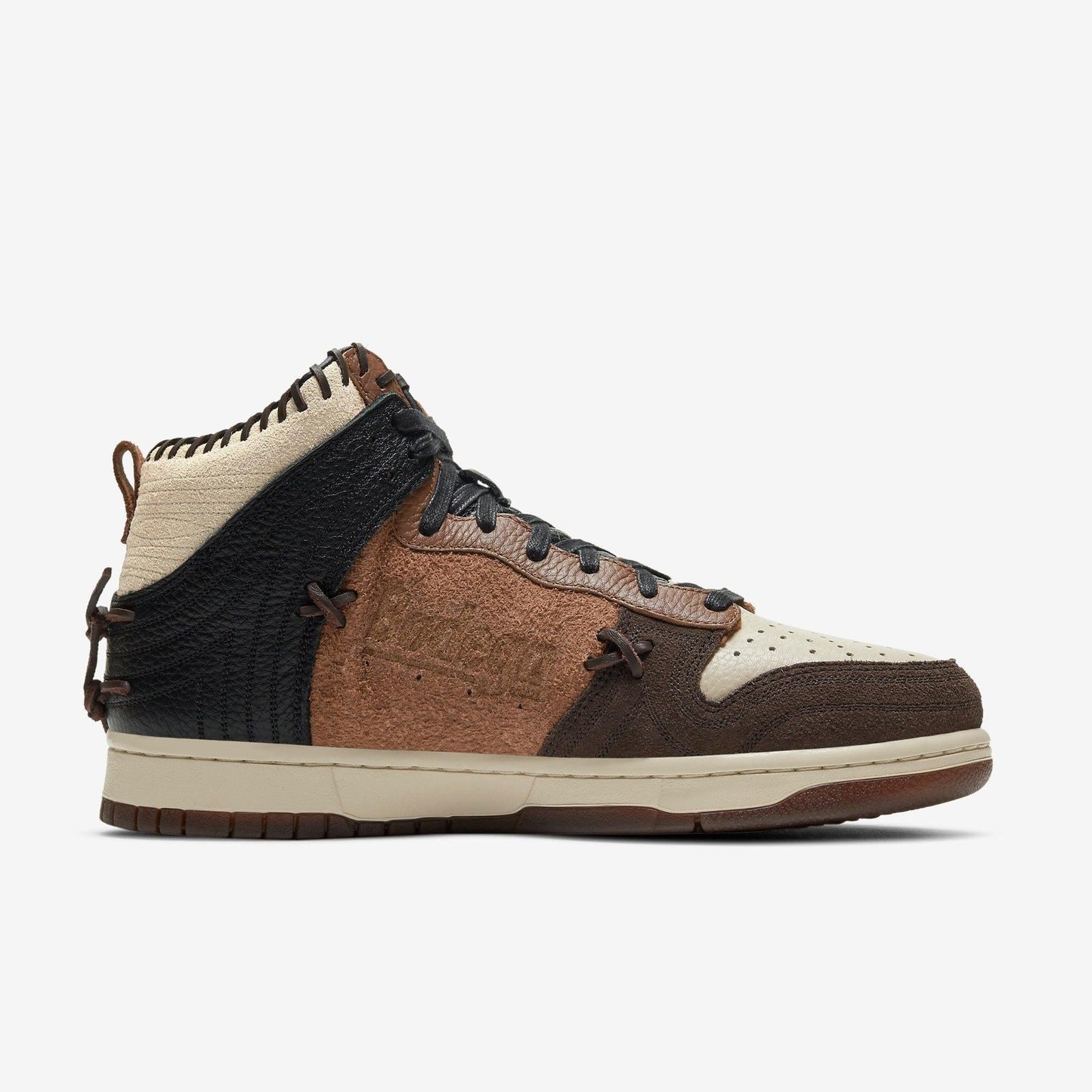 Nike Dunk High x Bodega 'Fauna Brown' (2020) [CZ8125-200] Athletic Basketball Skateboarding Sports Sneakers in Fauna Brown / Multi-Color - Rustic for Unisex Adult Mens - AVBL MRKT (4)