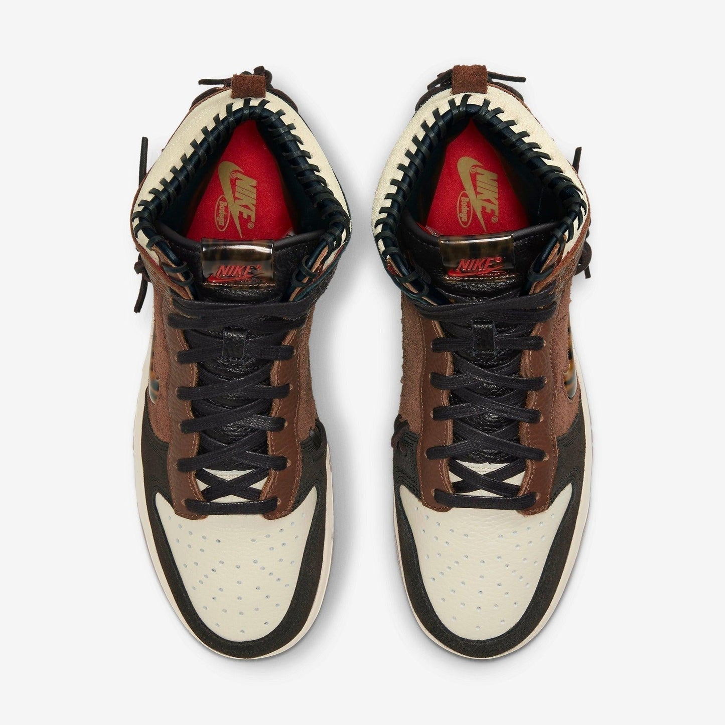 Nike Dunk High x Bodega 'Fauna Brown' (2020) [CZ8125-200] Athletic Basketball Skateboarding Sports Sneakers in Fauna Brown / Multi-Color - Rustic for Unisex Adult Mens - AVBL MRKT (5)