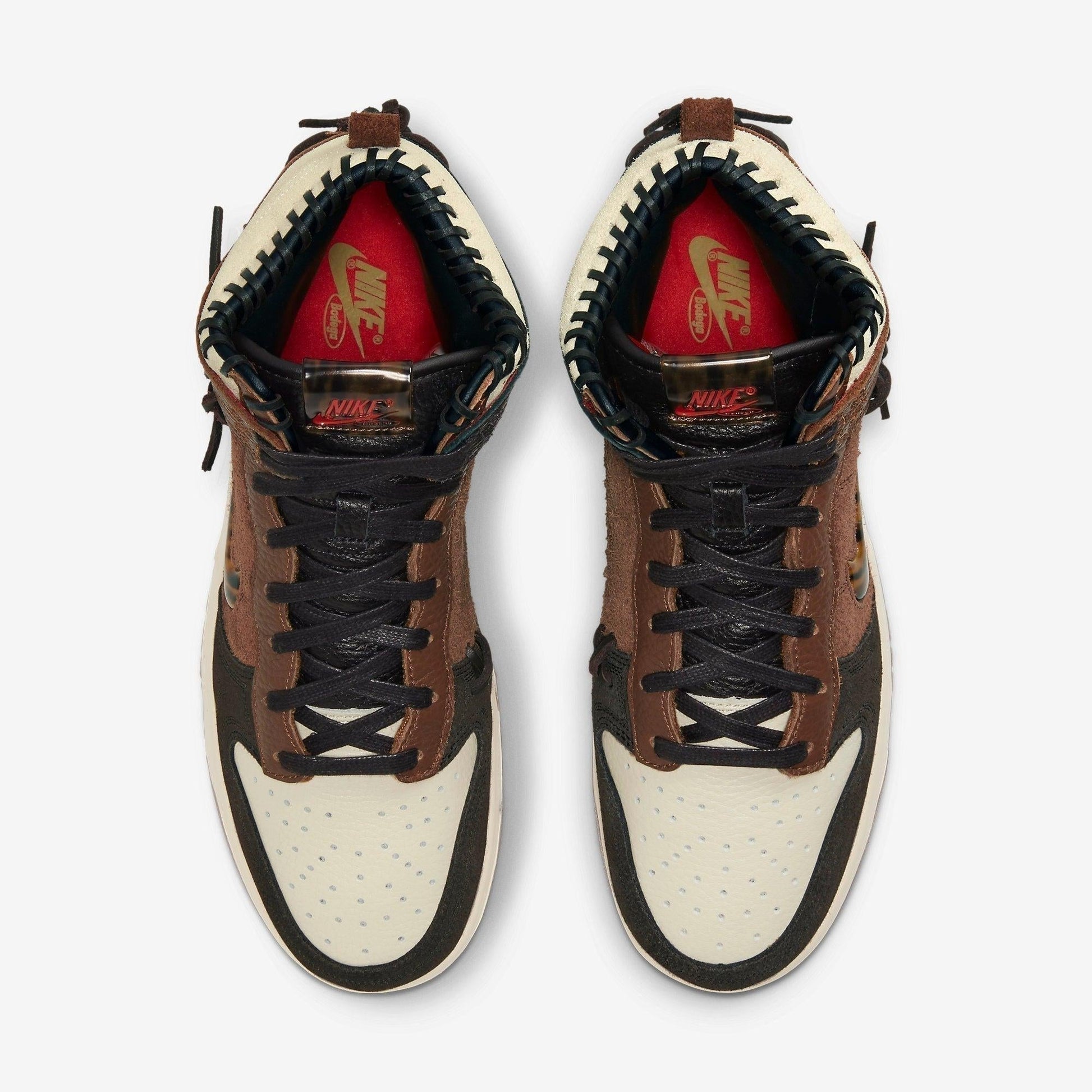 Nike Dunk High x Bodega 'Fauna Brown' (2020) [CZ8125-200] Athletic Basketball Skateboarding Sports Sneakers in Fauna Brown / Multi-Color - Rustic for Unisex Adult Mens - AVBL MRKT (5)
