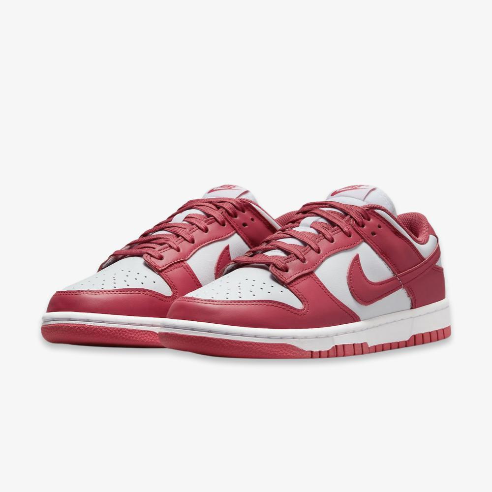 Nike Dunk Low 'Archaeo Pink' (2021) (Womens) [DD1503-111] Athletic Basketball Skateboarding Sports Sneakers in White / Archaeo Pink for Unisex Adult Female Ladies Girls WMNS - AVBL MRKT (1)