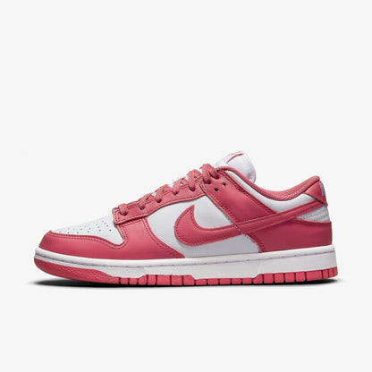 Nike Dunk Low 'Archaeo Pink' (2021) (Womens) [DD1503-111] Athletic Basketball Skateboarding Sports Sneakers in White / Archaeo Pink for Unisex Adult Female Ladies Girls WMNS - AVBL MRKT (2)