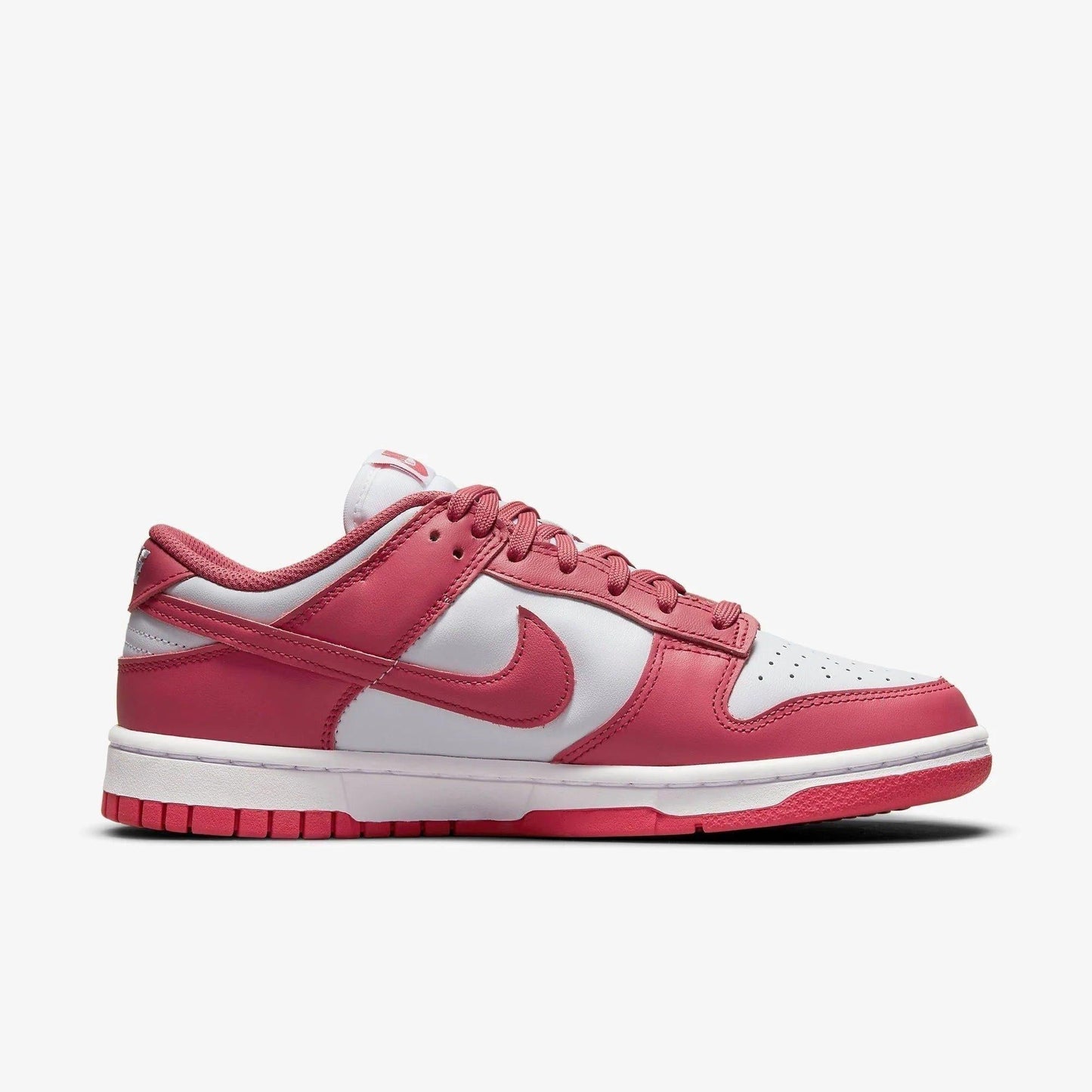 Nike Dunk Low 'Archaeo Pink' (2021) (Womens) [DD1503-111] Athletic Basketball Skateboarding Sports Sneakers in White / Archaeo Pink for Unisex Adult Female Ladies Girls WMNS - AVBL MRKT (4)