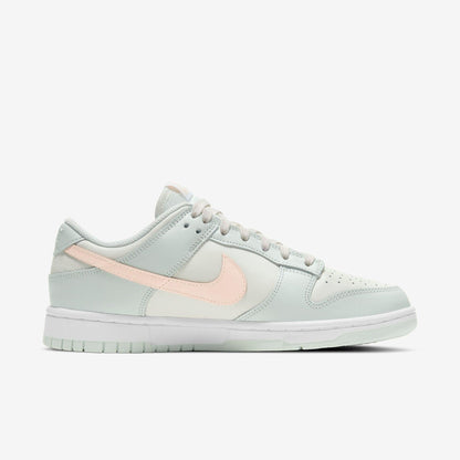 Nike Dunk Low 'Barely Green' (2021) (Womens) [DD1503-104] Athletic Basketball Skateboarding Sports Sneakers in Sail / Crimson Tint - Barely Green for Unisex Adult Female Ladies Girls WMNS - AVBL MRKT (4)