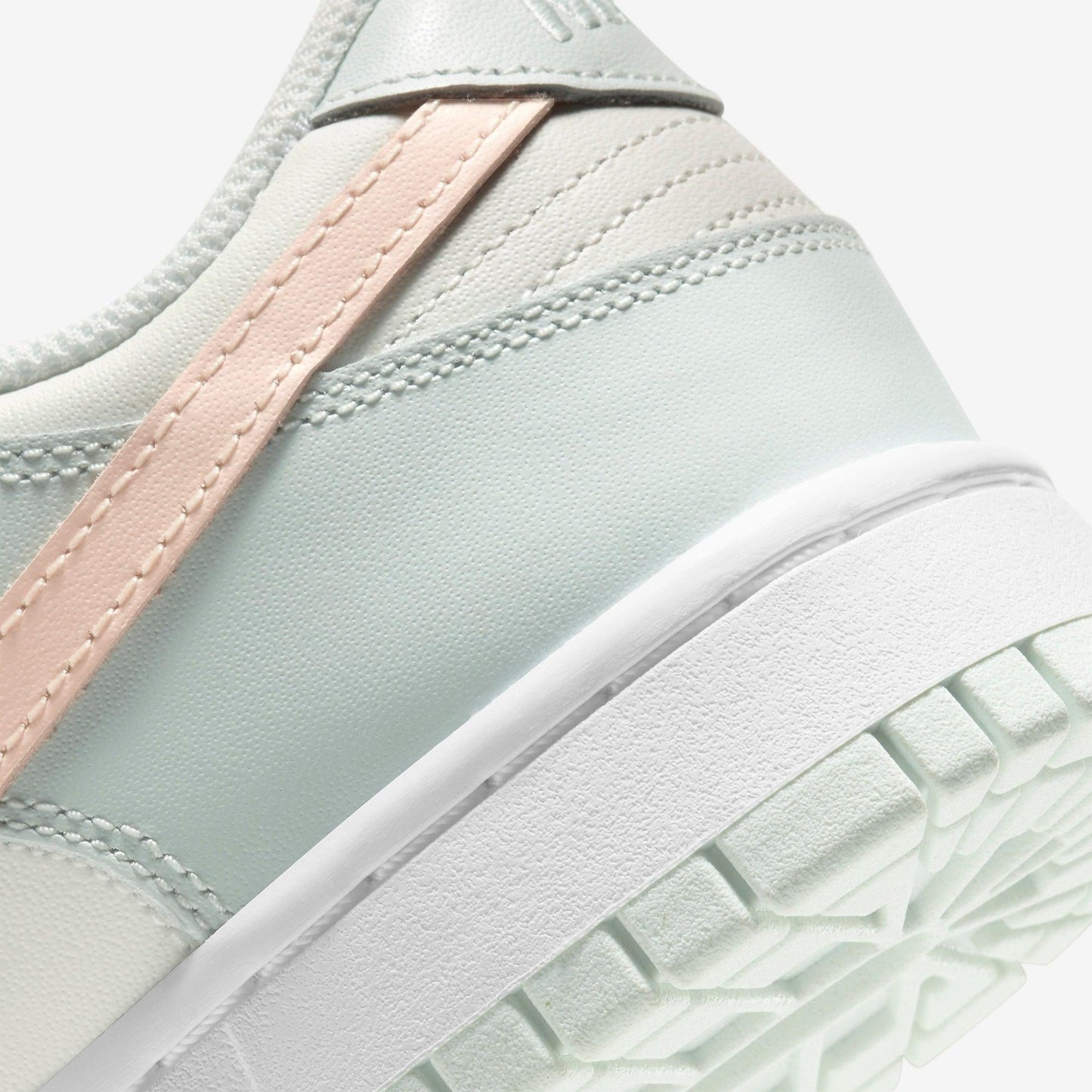 Nike Dunk Low 'Barely Green' (2021) (Womens) [DD1503-104] Athletic Basketball Skateboarding Sports Sneakers in Sail / Crimson Tint - Barely Green for Unisex Adult Female Ladies Girls WMNS - AVBL MRKT (8)