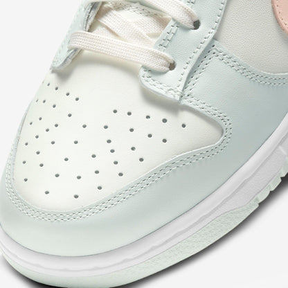Nike Dunk Low 'Barely Green' (2021) (Womens) [DD1503-104] Athletic Basketball Skateboarding Sports Sneakers in Sail / Crimson Tint - Barely Green for Unisex Adult Female Ladies Girls WMNS - AVBL MRKT (7)