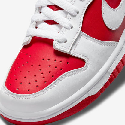 Nike Dunk Low 'Championship' (2021) (GS) [CW1590-600] Athletic Basketball Skateboarding Sports Sneakers in University Red / White for Unisex Youth Kids Junior Boys Girls - AVBL MRKT (7)