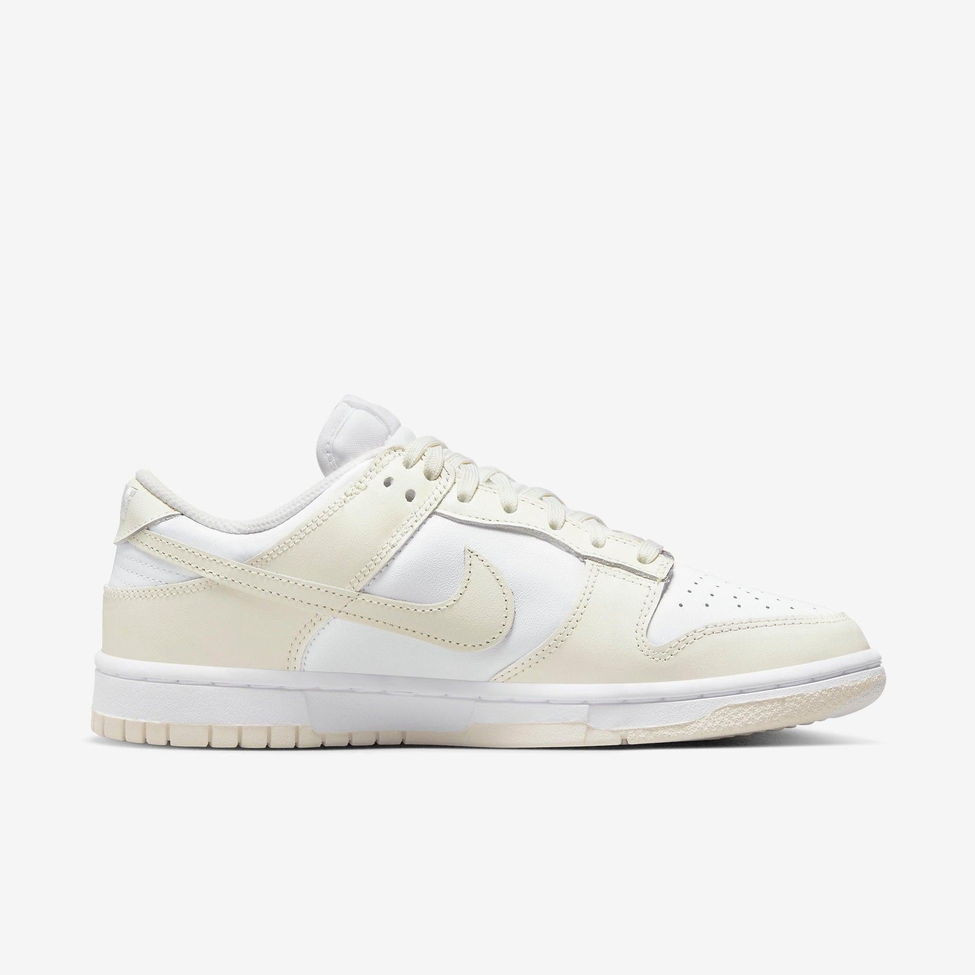 Nike Dunk Low 'Coconut Milk' (2022) (Womens) [DD1503-121] Athletic Basketball Skateboarding Sports Sneakers in White / Sail - White for Unisex Adult Female Ladies Girls WMNS - AVBL MRKT (4)