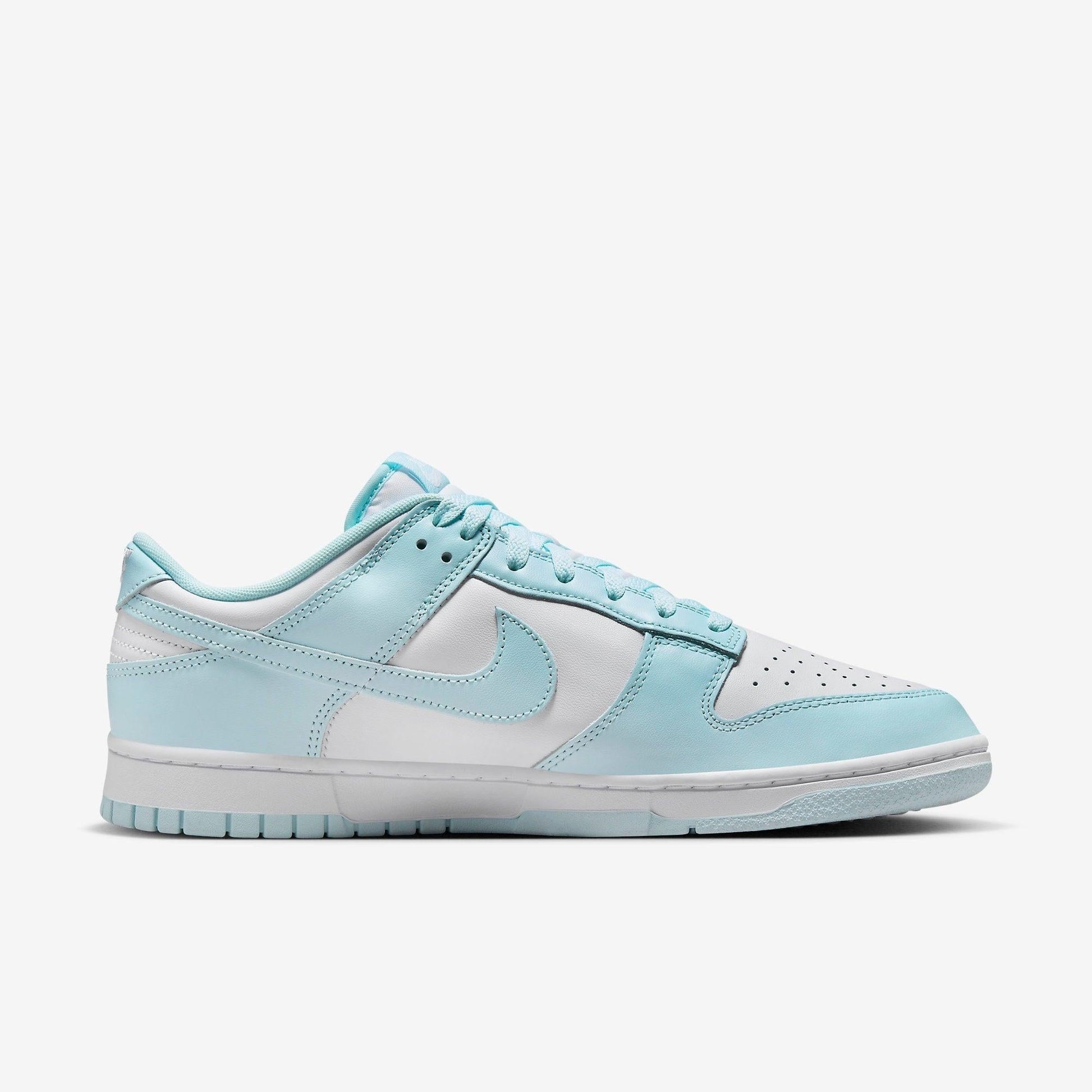 Nike Dunk Low 'Glacier Blue' (2024) [DV0833-104] Athletic Basketball Skateboarding Sports Sneakers in White / Glacier Blue for Unisex Adult Mens - AVBL MRKT (4)