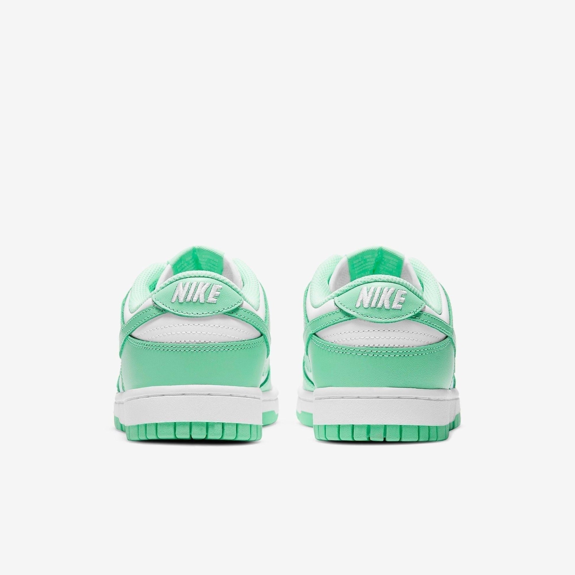 Nike Dunk Low 'Green Glow' (2021) (Womens) [DD1503-105] Athletic Basketball Skateboarding Sports Sneakers in White / Green Glow - White for Unisex Adult Female Ladies Girls WMNS - AVBL MRKT (6)