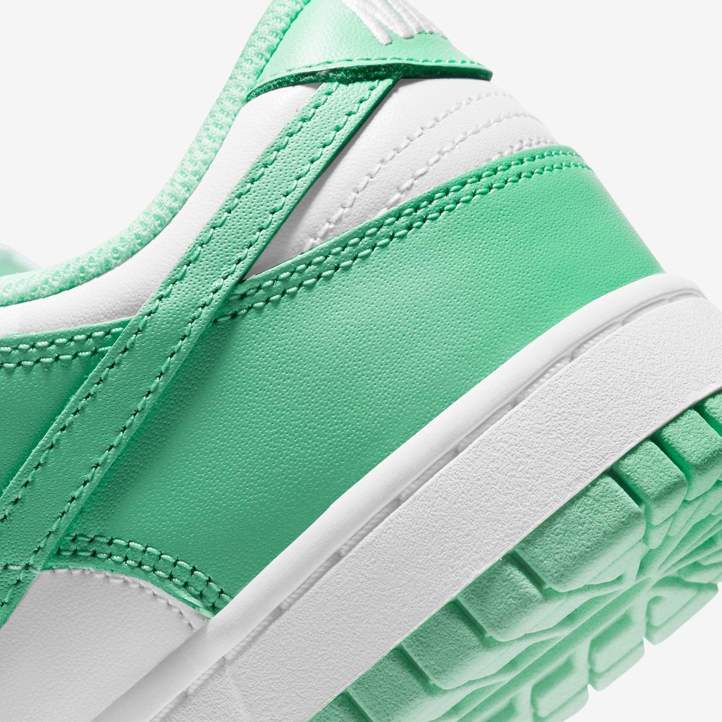Nike Dunk Low 'Green Glow' (2021) (Womens) [DD1503-105] Athletic Basketball Skateboarding Sports Sneakers in White / Green Glow - White for Unisex Adult Female Ladies Girls WMNS - AVBL MRKT (8)