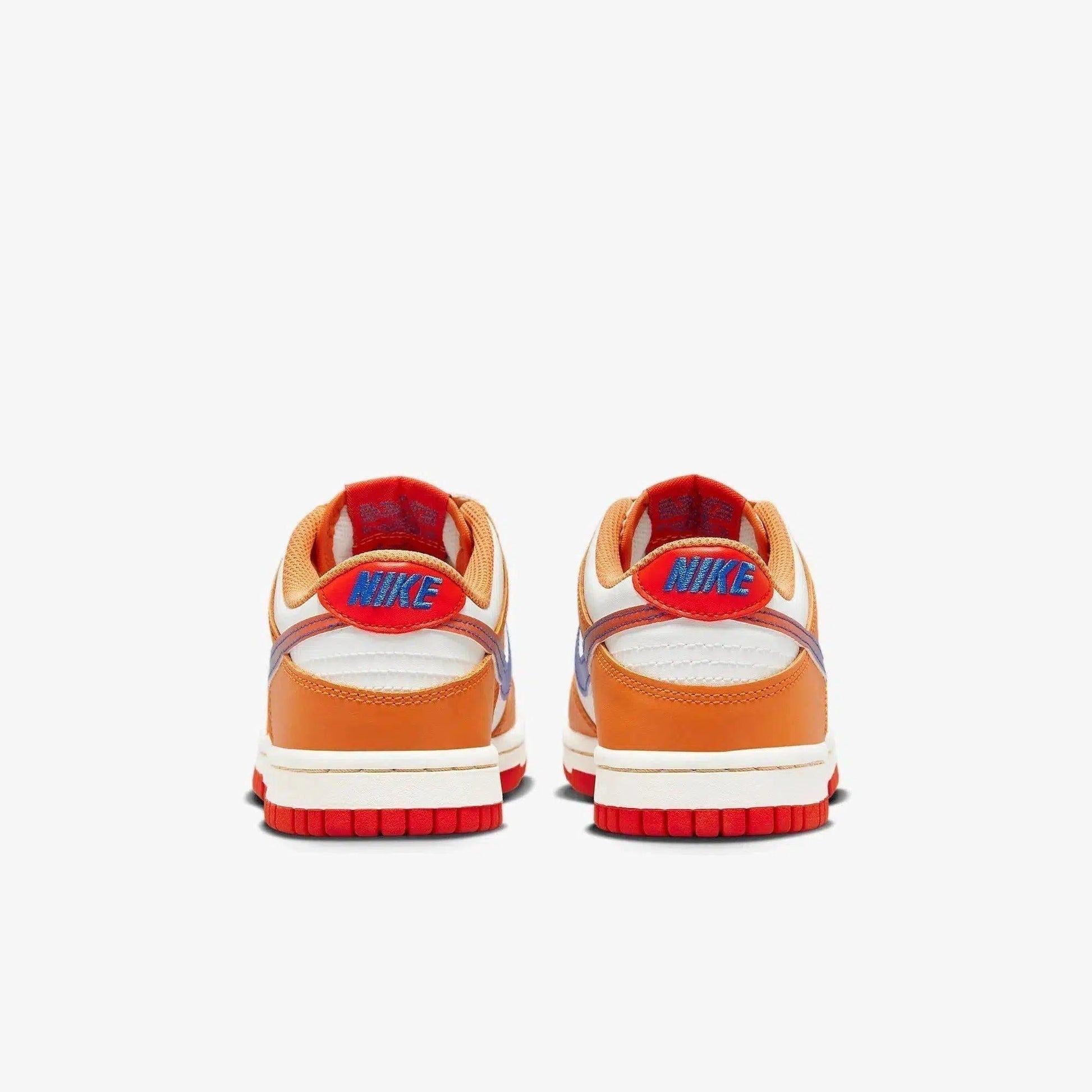 Nike Dunk Low 'Hot Curry' (2022) (GS) [DH9765-101] Athletic Basketball Skateboarding Sports Sneakers in Sail / Game Royal - University Red for Unisex Youth Kids Junior Boys Girls - AVBL MRKT (6)
