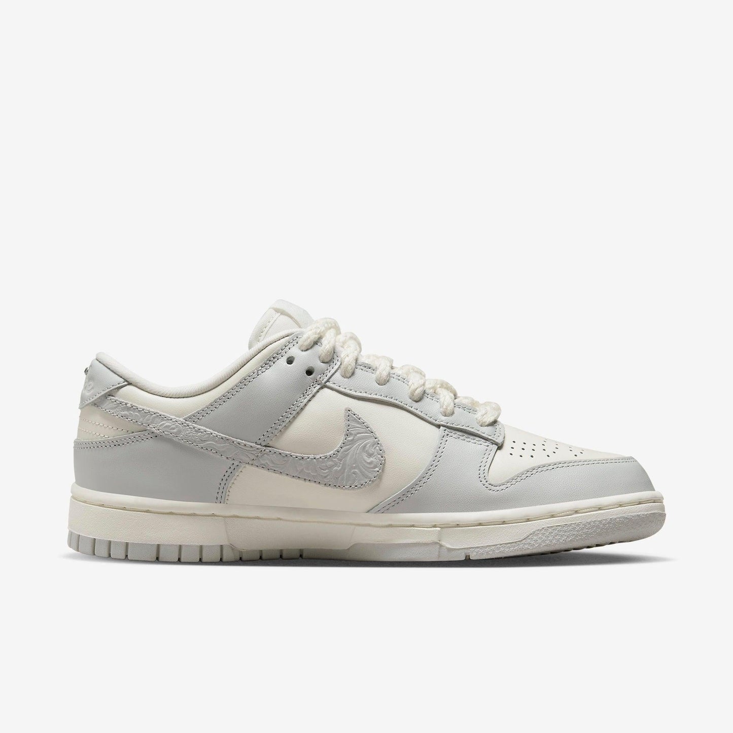 Nike Dunk Low 'Needlework' (2023) (Womens) [FJ4553-133] Athletic Basketball Skateboarding Sports Sneakers in Sail / Photon Dust - Tawny for Unisex Adult Female Ladies Girls WMNS - AVBL MRKT (4)