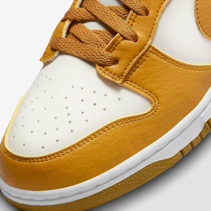 Nike Dunk Low Next Nature 'Phantom' (2022) (Womens) [DN1431-001] Athletic Basketball Skateboarding Sports Sneakers in Phantom / Gold Suede - White - Volt for Unisex Adult Female Ladies Girls WMNS - AVBL MRKT (7)