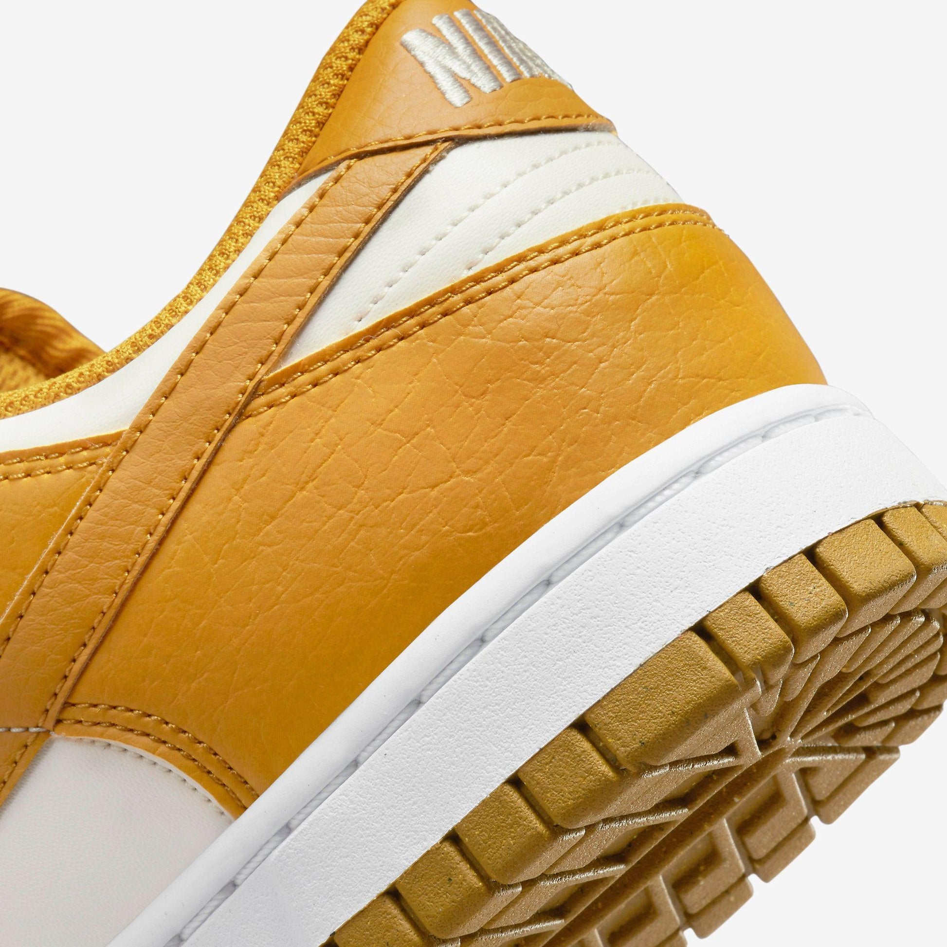 Nike Dunk Low Next Nature 'Phantom' (2022) (Womens) [DN1431-001] Athletic Basketball Skateboarding Sports Sneakers in Phantom / Gold Suede - White - Volt for Unisex Adult Female Ladies Girls WMNS - AVBL MRKT (8)