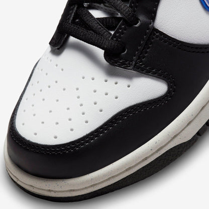 Nike Dunk Low Next Nature 'TPU Swoosh' (2023) (GS) [FD0689-001] Athletic Basketball Skateboarding Sports Sneakers in Black / Black - Hyper Royal for Unisex Youth Kids Junior Boys Girls - AVBL MRKT (7)