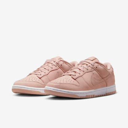 Nike Dunk Low PRM MF 'Pink Oxford' (2023) (Womens) [DV7415-600] Athletic Basketball Skateboarding Sports Sneakers in Pink Oxford / Pink Oxford - White for Unisex Adult Female Ladies Girls WMNS - AVBL MRKT (1)