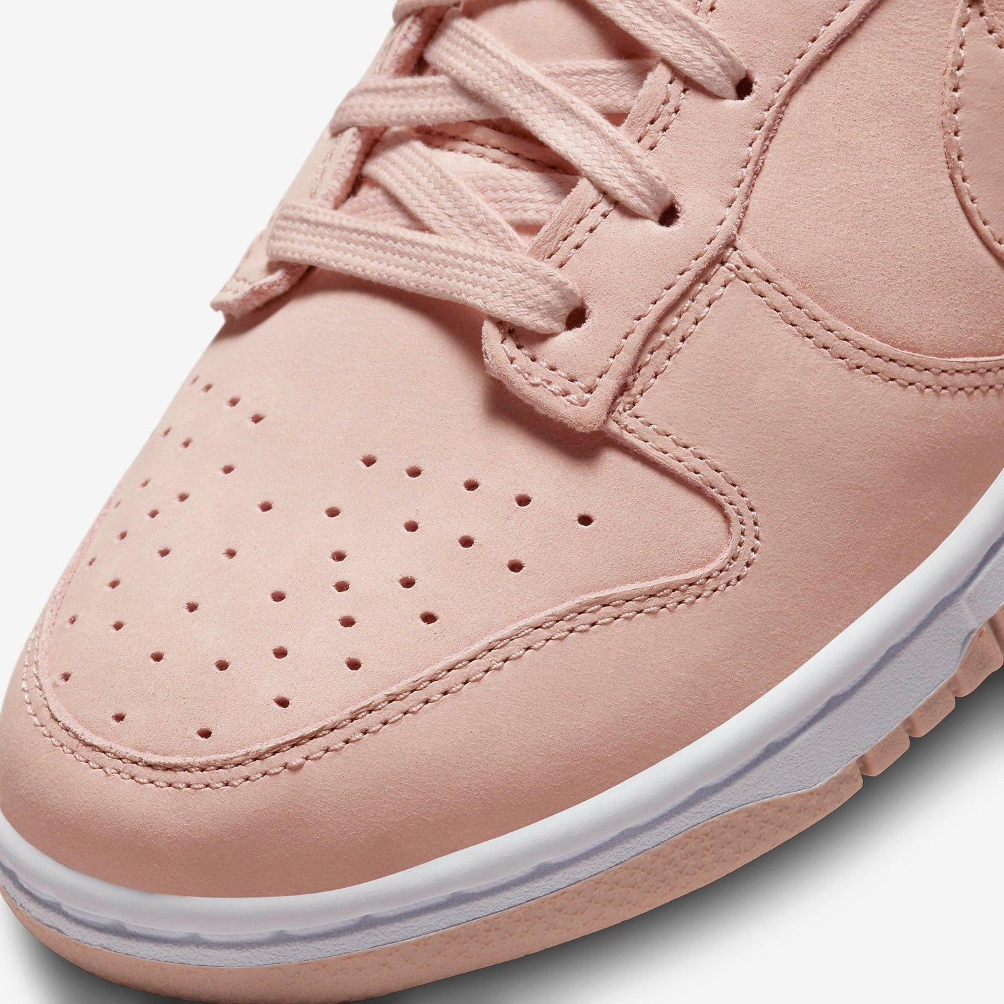 Nike Dunk Low PRM MF 'Pink Oxford' (2023) (Womens) [DV7415-600] Athletic Basketball Skateboarding Sports Sneakers in Pink Oxford / Pink Oxford - White for Unisex Adult Female Ladies Girls WMNS - AVBL MRKT (7)