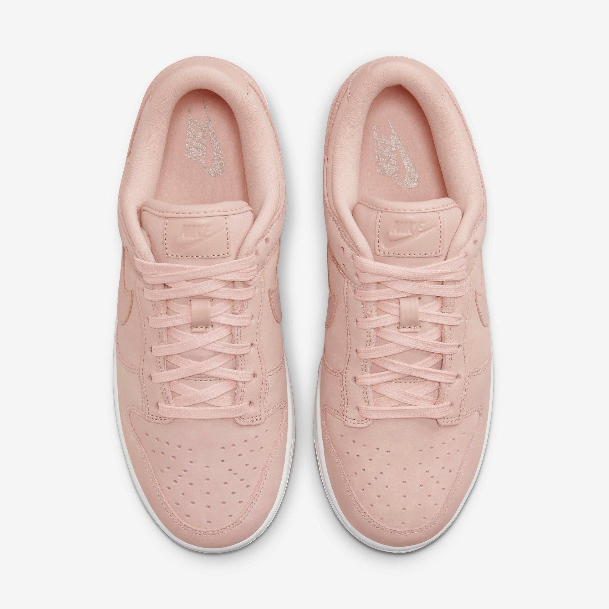 Nike Dunk Low PRM MF 'Pink Oxford' (2023) (Womens) [DV7415-600] Athletic Basketball Skateboarding Sports Sneakers in Pink Oxford / Pink Oxford - White for Unisex Adult Female Ladies Girls WMNS - AVBL MRKT (5)
