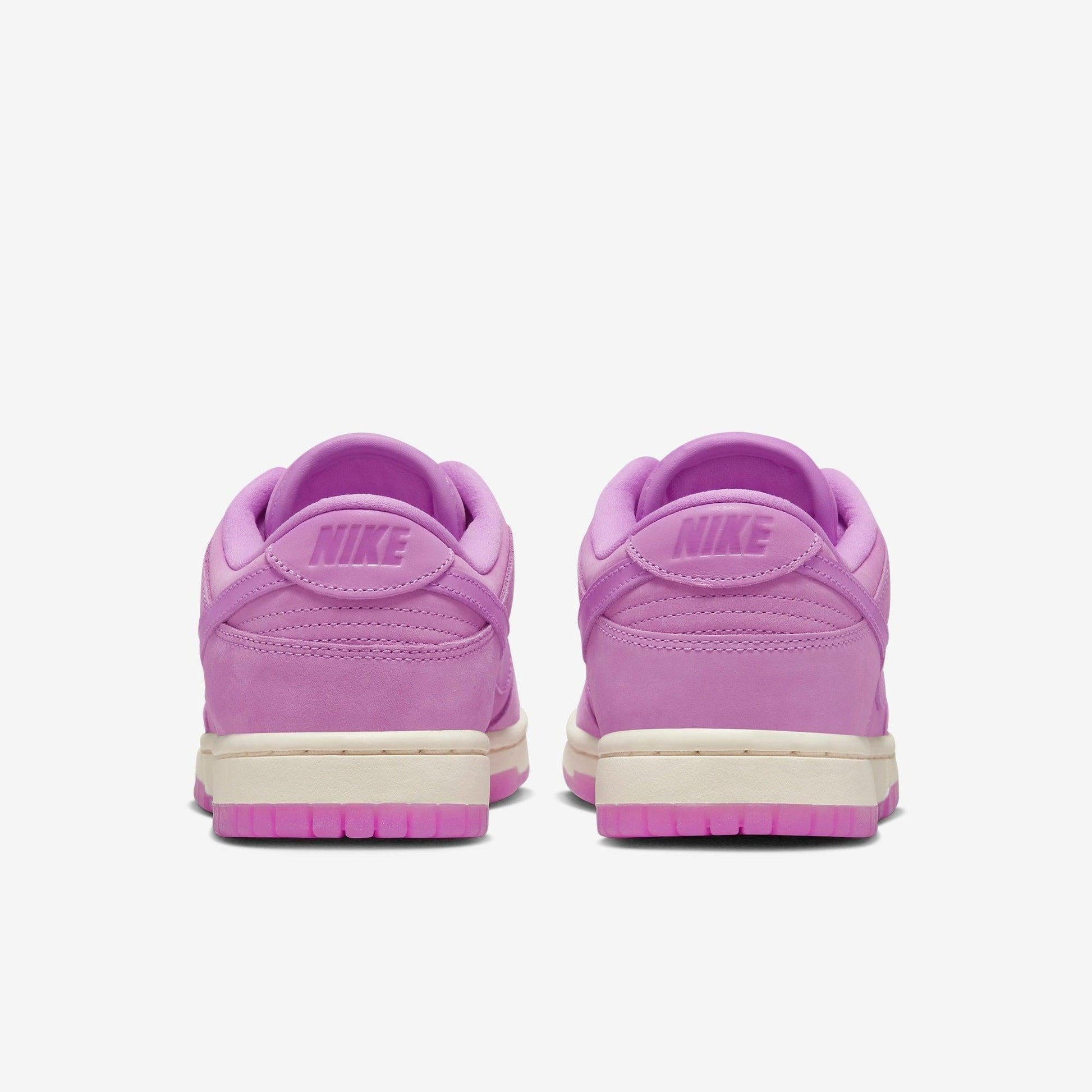 Nike Dunk Low PRM MF 'Rush Fuchsia' (2023) (Womens) [DV7415-500] Athletic Basketball Skateboarding Sports Sneakers in Rush Fuchsia / Rush Fuchsia for Unisex Adult Female Ladies Girls WMNS - AVBL MRKT (6)