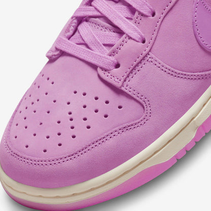 Nike Dunk Low PRM MF 'Rush Fuchsia' (2023) (Womens) [DV7415-500] Athletic Basketball Skateboarding Sports Sneakers in Rush Fuchsia / Rush Fuchsia for Unisex Adult Female Ladies Girls WMNS - AVBL MRKT (7)