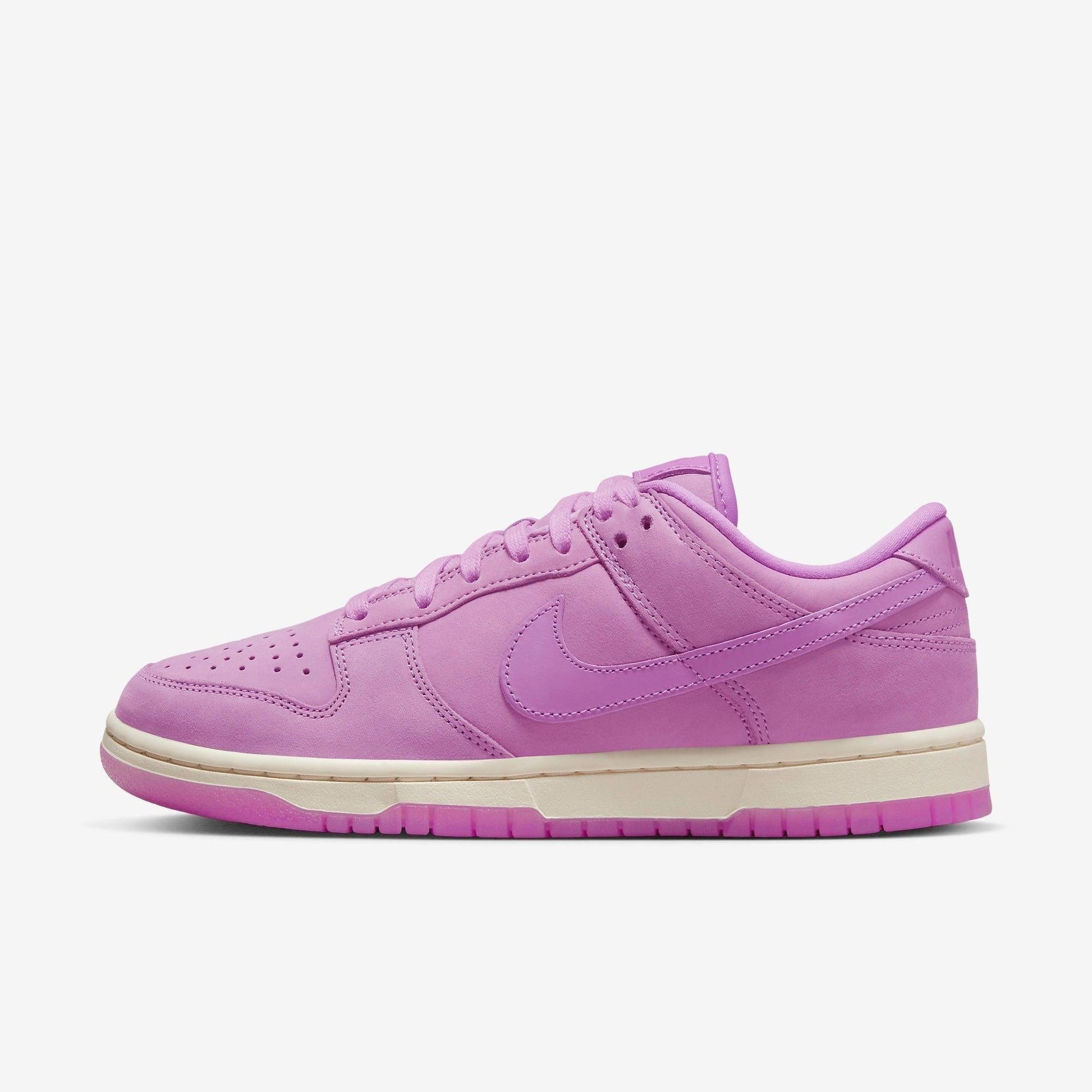 Nike Dunk Low PRM MF 'Rush Fuchsia' (2023) (Womens) [DV7415-500] Athletic Basketball Skateboarding Sports Sneakers in Rush Fuchsia / Rush Fuchsia for Unisex Adult Female Ladies Girls WMNS - AVBL MRKT (2)