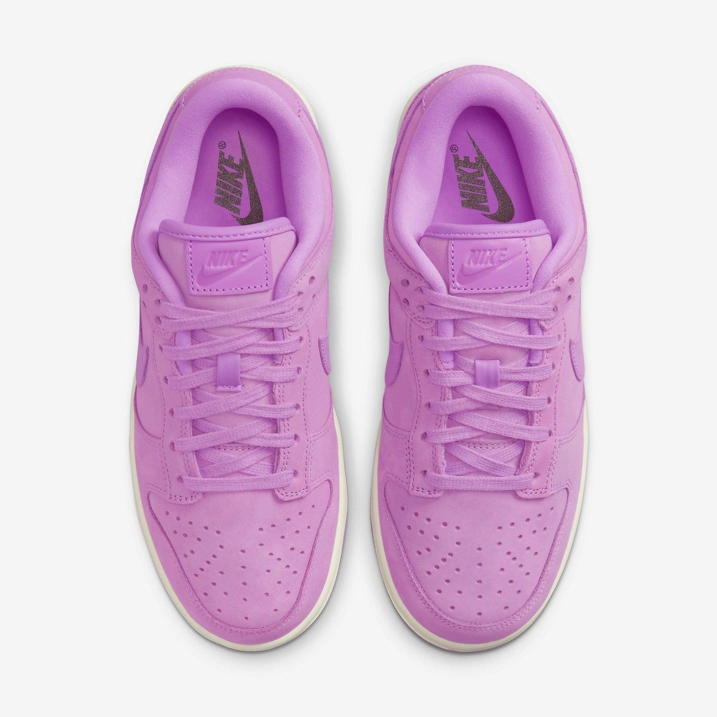 Nike Dunk Low PRM MF 'Rush Fuchsia' (2023) (Womens) [DV7415-500] Athletic Basketball Skateboarding Sports Sneakers in Rush Fuchsia / Rush Fuchsia for Unisex Adult Female Ladies Girls WMNS - AVBL MRKT (5)