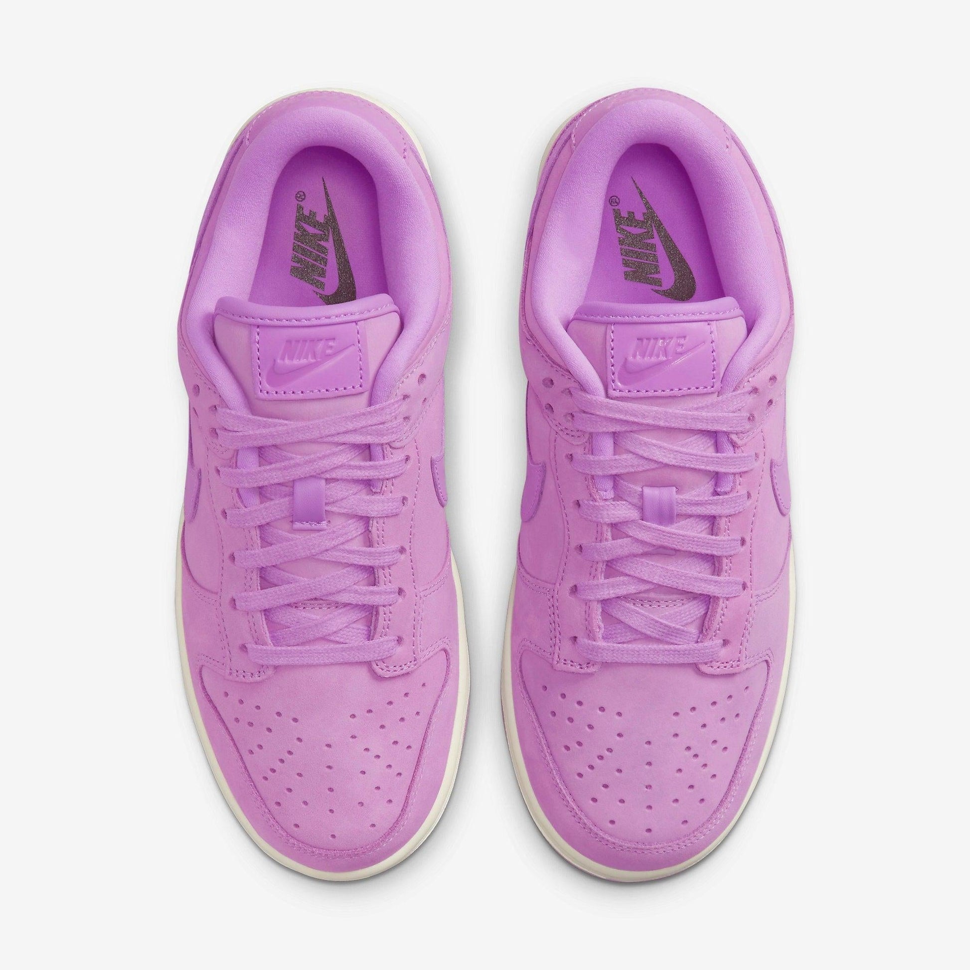 Nike Dunk Low PRM MF 'Rush Fuchsia' (2023) (Womens) [DV7415-500] Athletic Basketball Skateboarding Sports Sneakers in Rush Fuchsia / Rush Fuchsia for Unisex Adult Female Ladies Girls WMNS - AVBL MRKT (5)