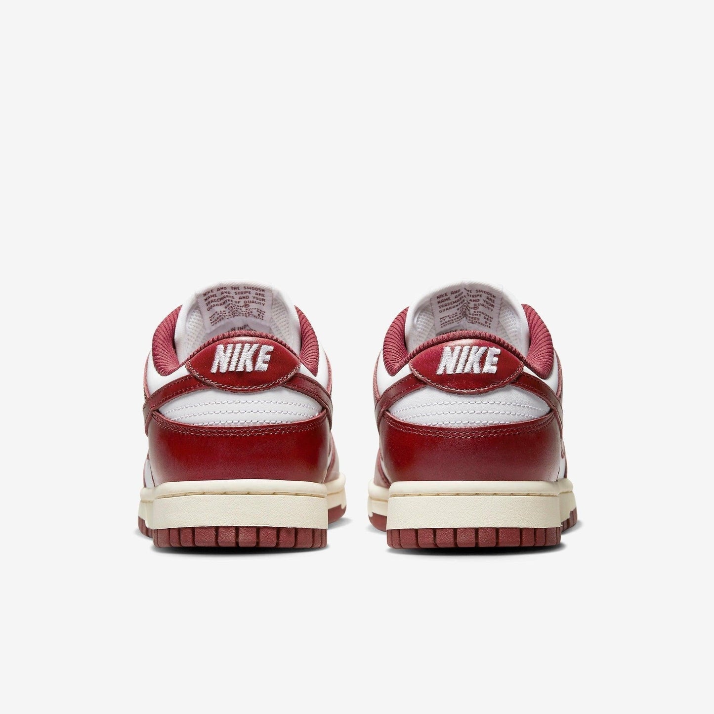 Nike Dunk Low PRM 'Vintage Team Red' (2023) (Womens) [FJ4555-100] Athletic Basketball Skateboarding Sports Sneakers in White / Team Red - Coconut Milk for Unisex Adult Female Ladies Girls WMNS - AVBL MRKT (6)