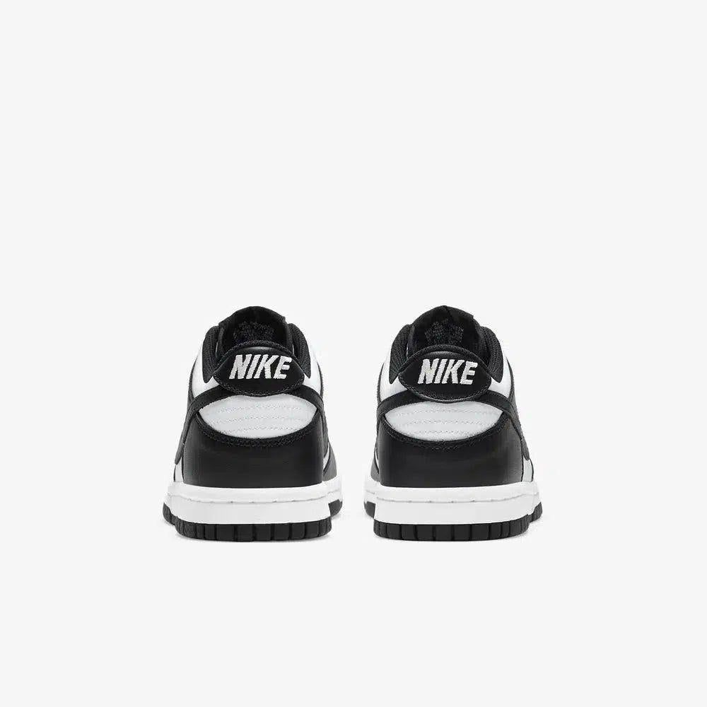 Nike Dunk Low 'Panda Black / White' (2021) (GS) [CW1590-100] Athletic Basketball Skateboarding Sports Sneakers in White / Black - White for Unisex Youth Kids Junior Boys Girls - AVBL MRKT (6)
