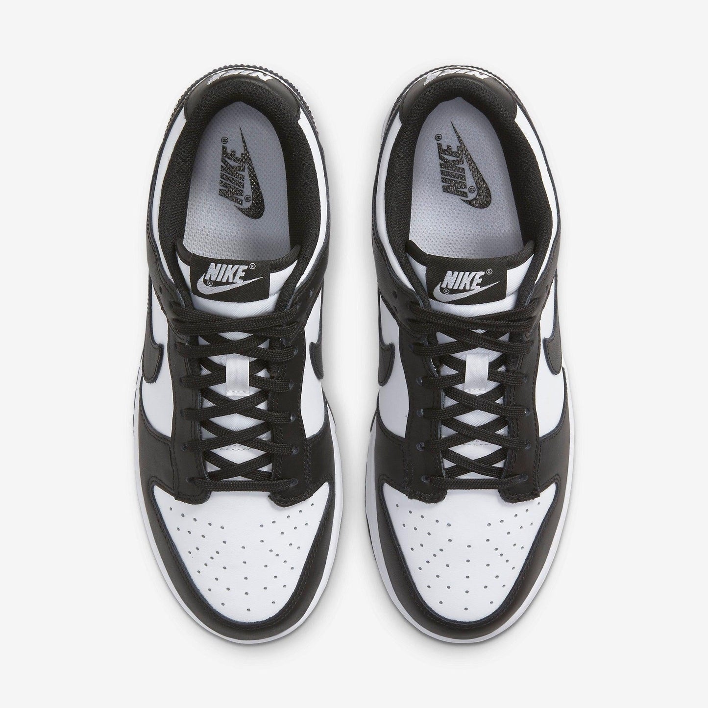 Nike Dunk Low 'Panda Black / White' (2021) (Womens) [DD1503-101] Athletic Basketball Skateboarding Sports Sneakers in White / Black - White for Unisex Adult Female Ladies Girls WMNS - AVBL MRKT (5)