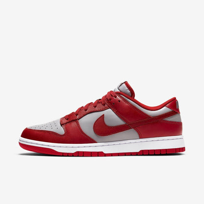 Nike Dunk Low Retro 'UNLV' (2021) [DD1391-002] Athletic Basketball Skateboarding Sports Sneakers in Medium Grey / Varsity Red - White for Unisex Adult Mens - AVBL MRKT (2)