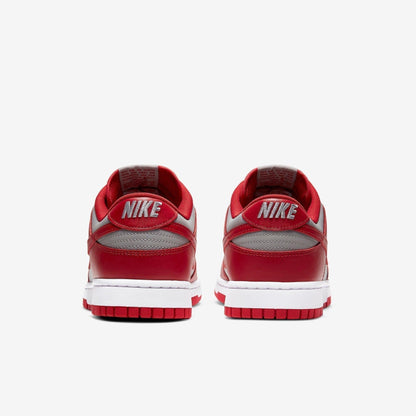 Nike Dunk Low Retro 'UNLV' (2021) [DD1391-002] Athletic Basketball Skateboarding Sports Sneakers in Medium Grey / Varsity Red - White for Unisex Adult Mens - AVBL MRKT (6)
