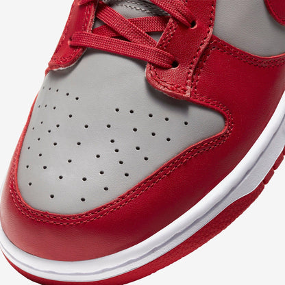 Nike Dunk Low Retro 'UNLV' (2021) [DD1391-002] Athletic Basketball Skateboarding Sports Sneakers in Medium Grey / Varsity Red - White for Unisex Adult Mens - AVBL MRKT (7)