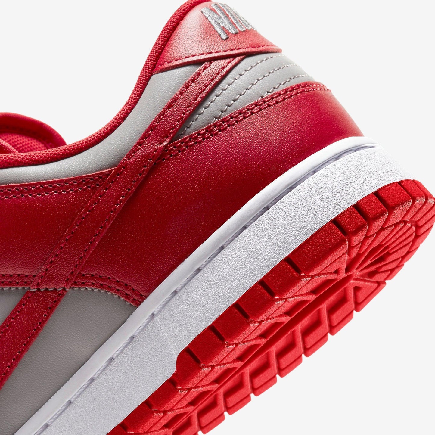 Nike Dunk Low Retro 'UNLV' (2021) [DD1391-002] Athletic Basketball Skateboarding Sports Sneakers in Medium Grey / Varsity Red - White for Unisex Adult Mens - AVBL MRKT (8)