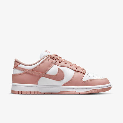 Nike Dunk Low 'Rose Whisper' (2022) (Womens) [DD1503-118] Athletic Basketball Skateboarding Sports Sneakers in White / Rose Whisper for Unisex Adult Female Ladies Girls WMNS - AVBL MRKT (4)