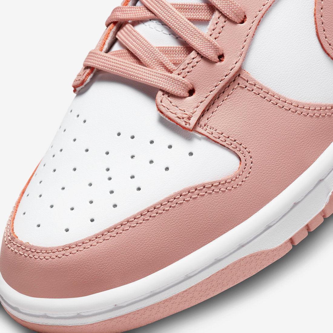 Nike Dunk Low 'Rose Whisper' (2022) (Womens) [DD1503-118] Athletic Basketball Skateboarding Sports Sneakers in White / Rose Whisper for Unisex Adult Female Ladies Girls WMNS - AVBL MRKT (7)