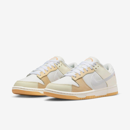 Nike Dunk Low SE 'Patchwork If Lost Return To' (2023) [FJ5475-100] Athletic Basketball Skateboarding Sports Sneakers in White / Sail - White - Sanddrift for Unisex Adult Mens - AVBL MRKT (1)
